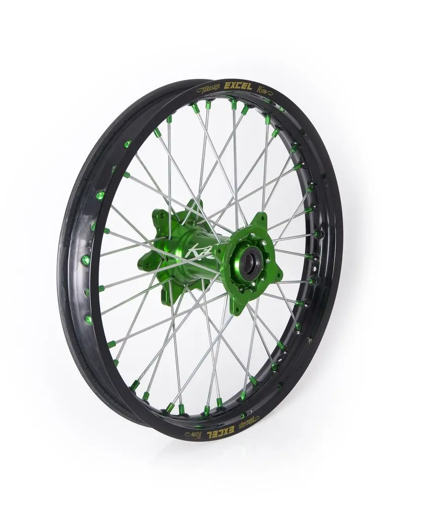 Roue Elite MX-EN KITE avec rayons argentés