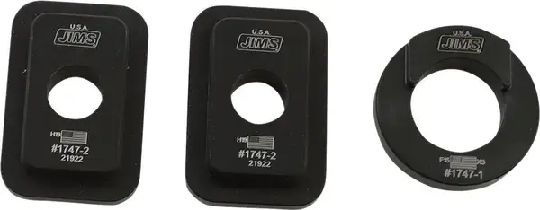 JIMS アクスルロックダウン エンドキャップ＆ワッシャーキット — 第2ビュー