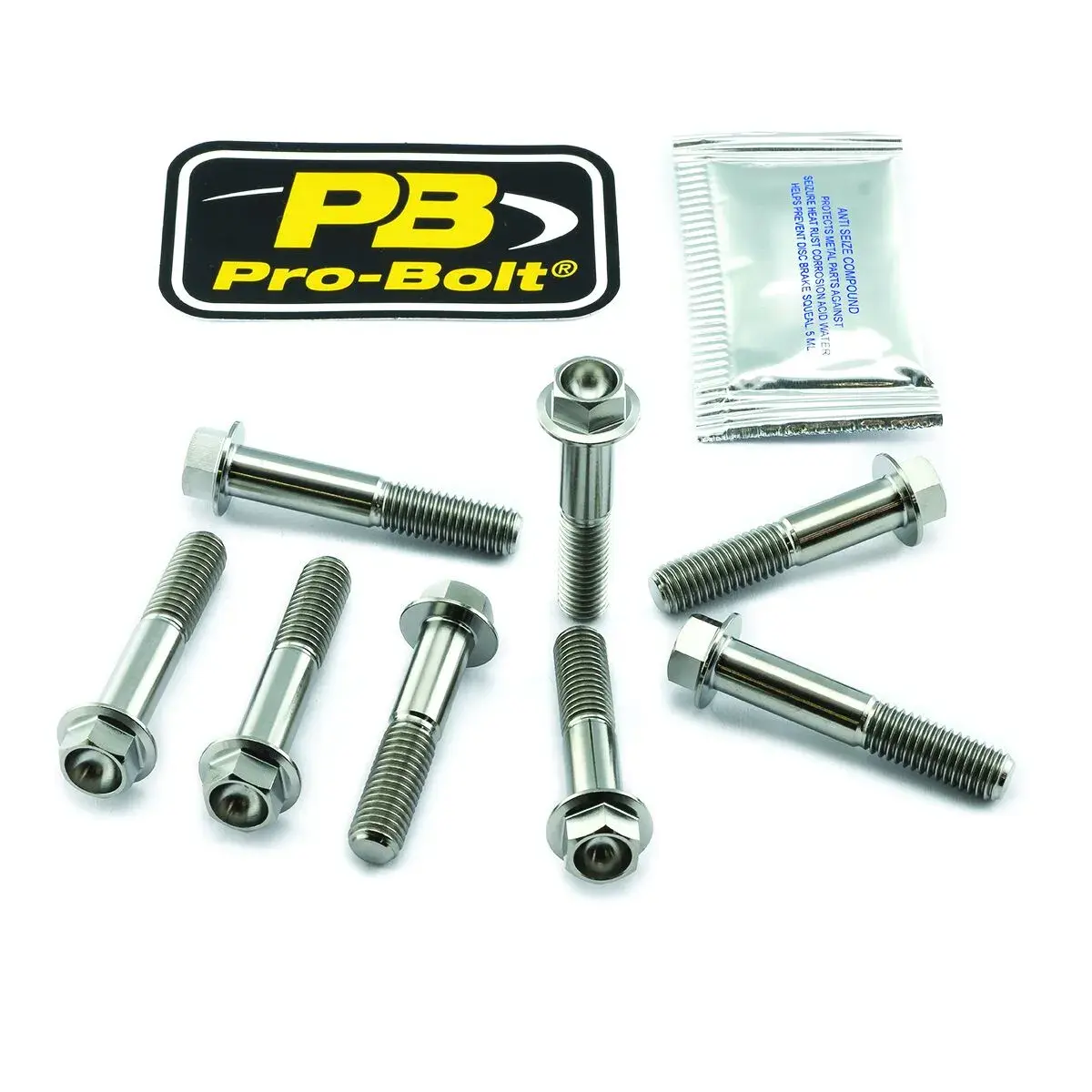 Kit de serrage d'étrier de frein en titane PRO BOLT