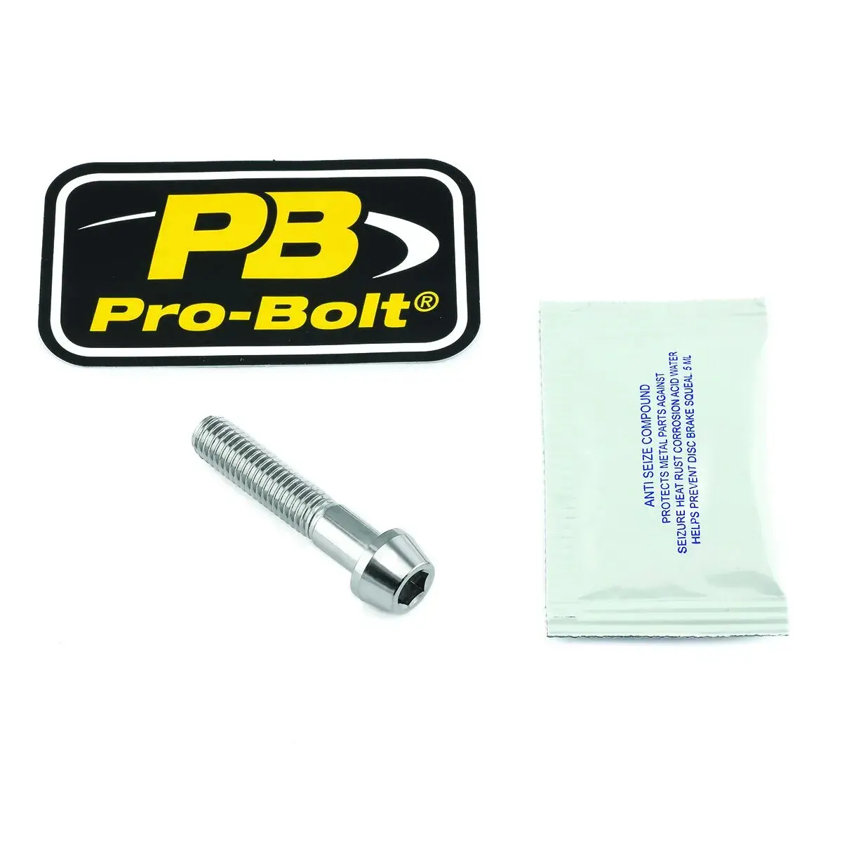 PRO BOLT 스테인리스 스틸 프론트 액슬 너트 키트