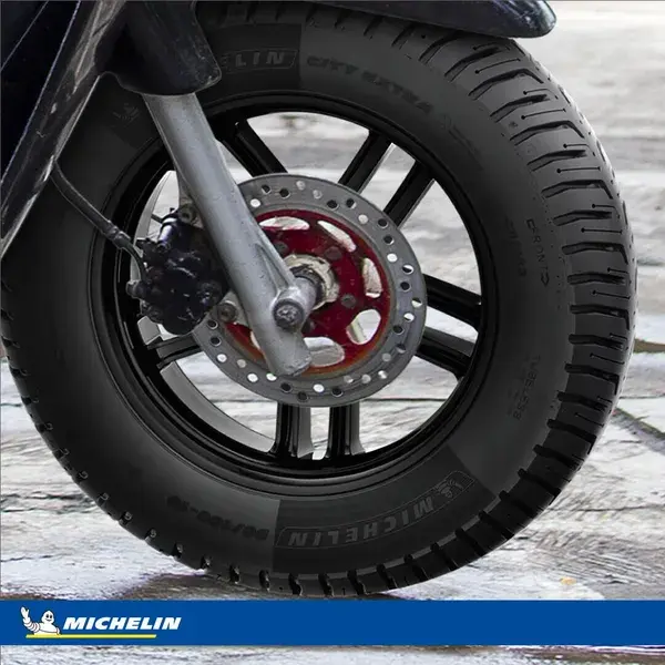 Vorderreifen Michelin 2.75-17 47P TT verstärkt City Extra — Ansicht 4