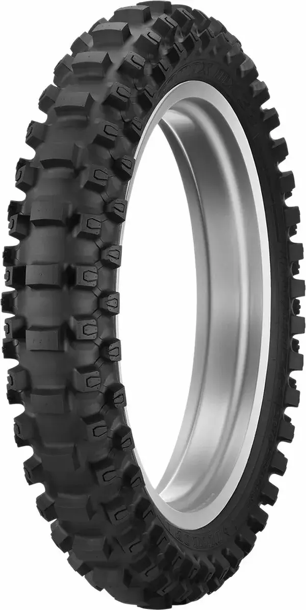 Pneu arrière Cross 120/90-18 65M TT Dunlop Geomax MX33