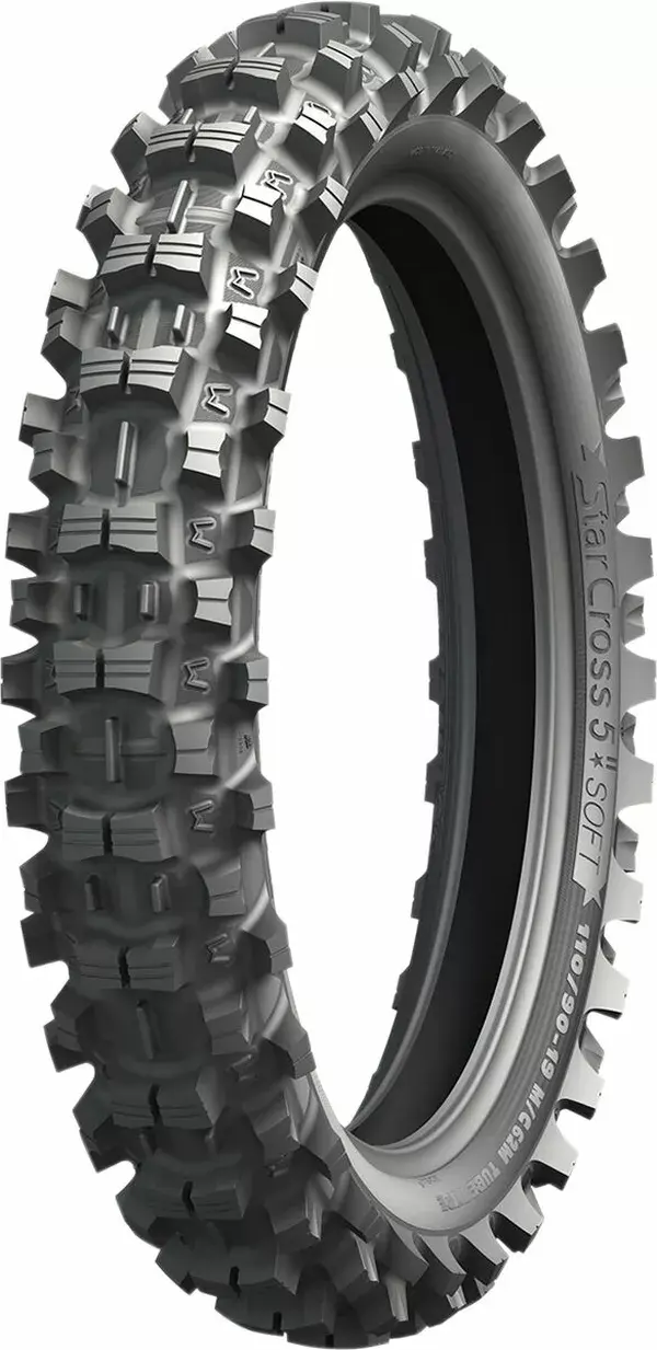Pneu arrière moto Michelin Starcross 5 Soft 90/100-14 49M TT
