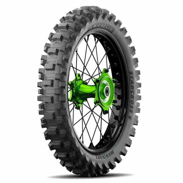 Pneu moto 18'' 110/100-18 Michelin Starcross 6 Medium Soft Arrière TT 64M