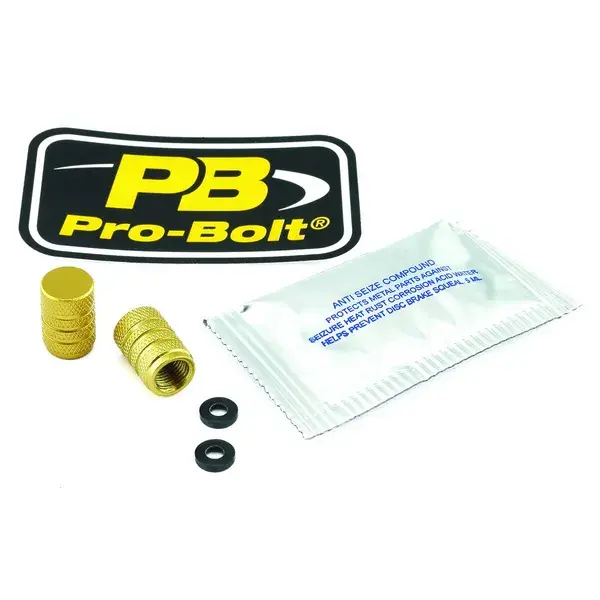 Bouchon de valve en aluminium PRO BOLT