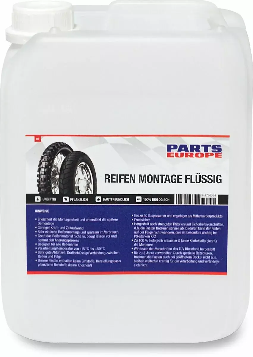 Montagefett PARTS EUROPE 5 L