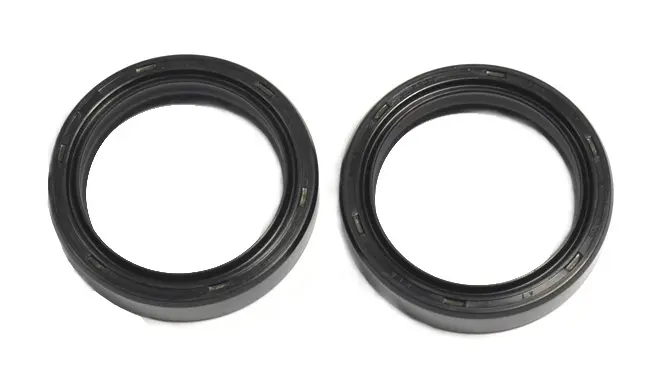 Joint spi de fourche moto adaptable aprilia 125 rx-kawasaki 250 KX 1986+1987-yamaha 125 TDR 1989+1993, 600 XT 1984+1998, 850 TDM 1991+1994 diam 41 x 53 x 10,5 (paire)