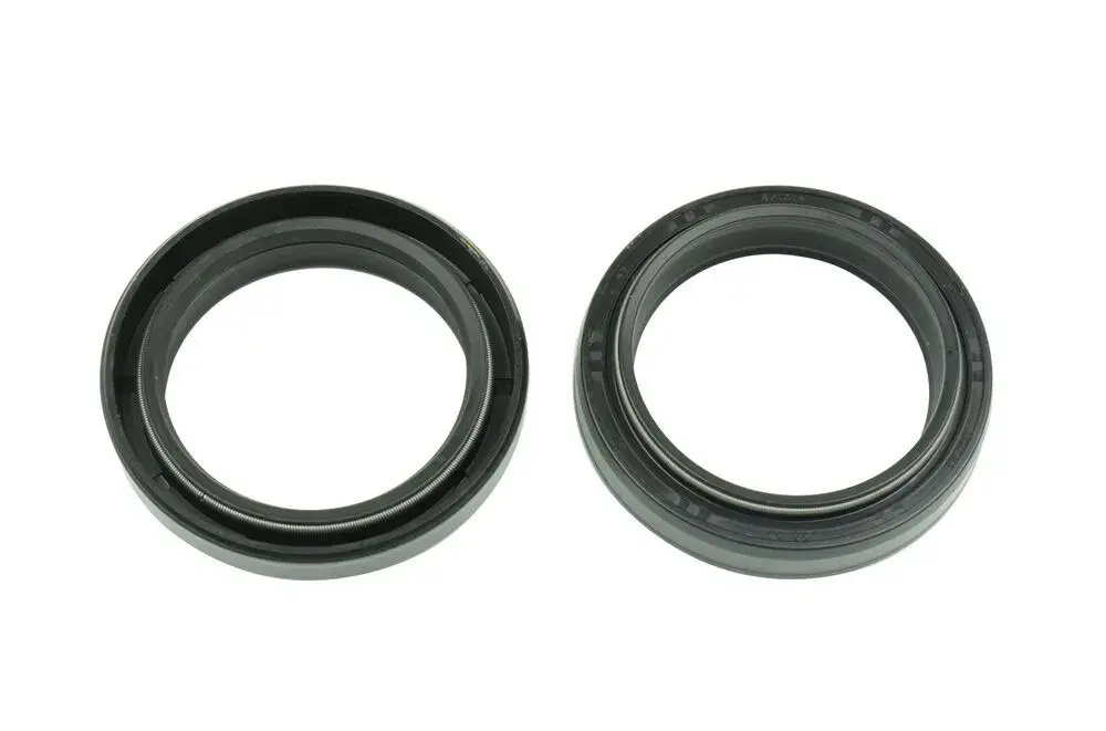 Joint spi de fourche moto adaptable aprilia RSV-2, tuono V2-DUCATI 1100 multistrada 2009+, 1199 panigale, streetfighter-yamaha 1000 fazer 2001+2005, MT-01, 850 TDM, YZF-R1 diam 43 x 55 x 11-14 (paire)