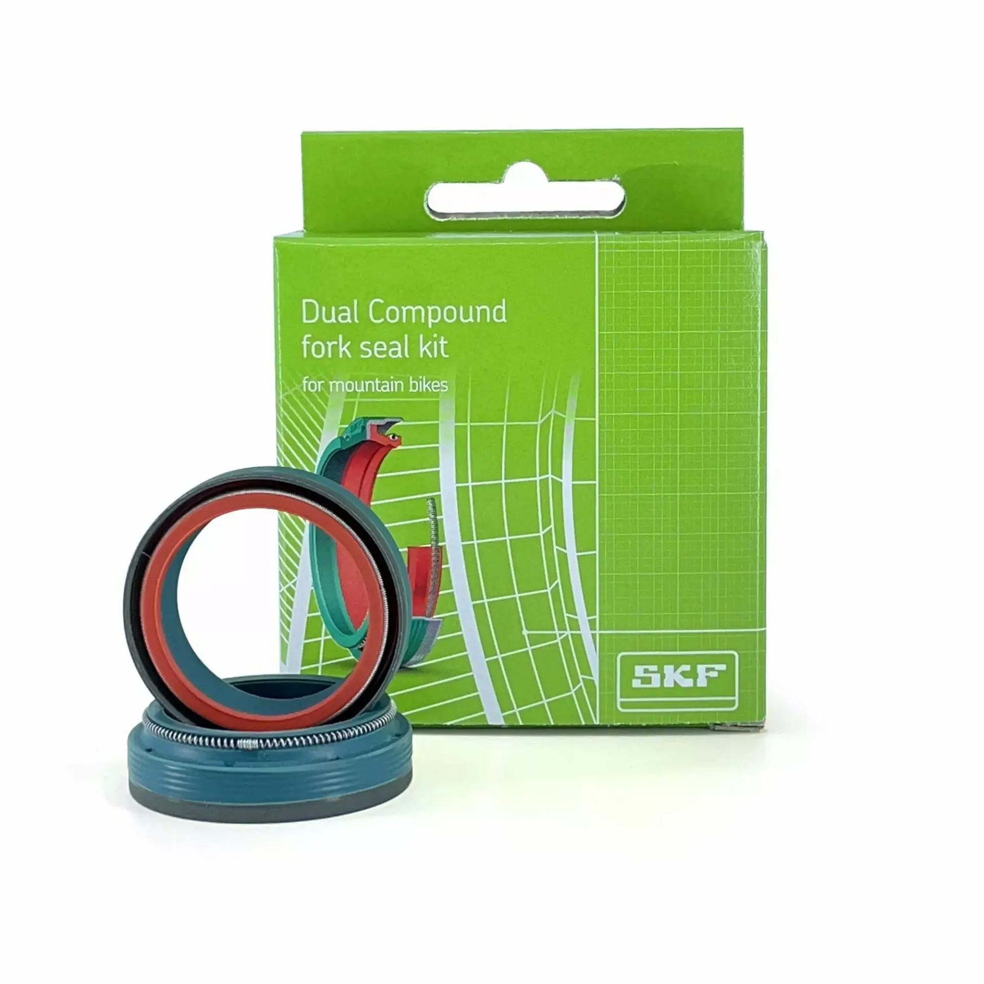 SKF ڈوئل کمپاؤنڈ WP 43 mm ڈسٹ سیل + ڈسٹ کیپ
