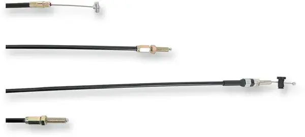 Plynový kabel z černého vinylu PARTS UNLIMITED