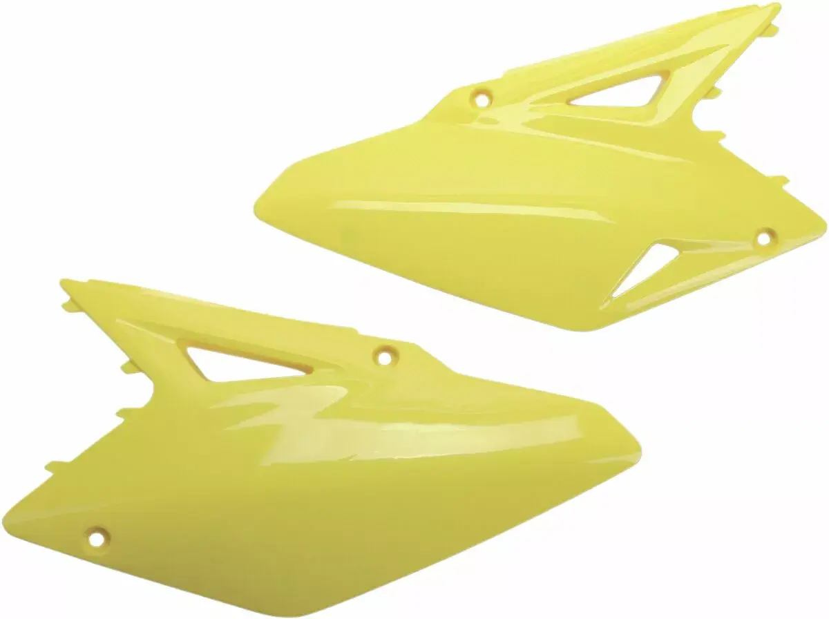 Kit plastiques panneaux latéraux UFO RMZ450 08-17 jaune