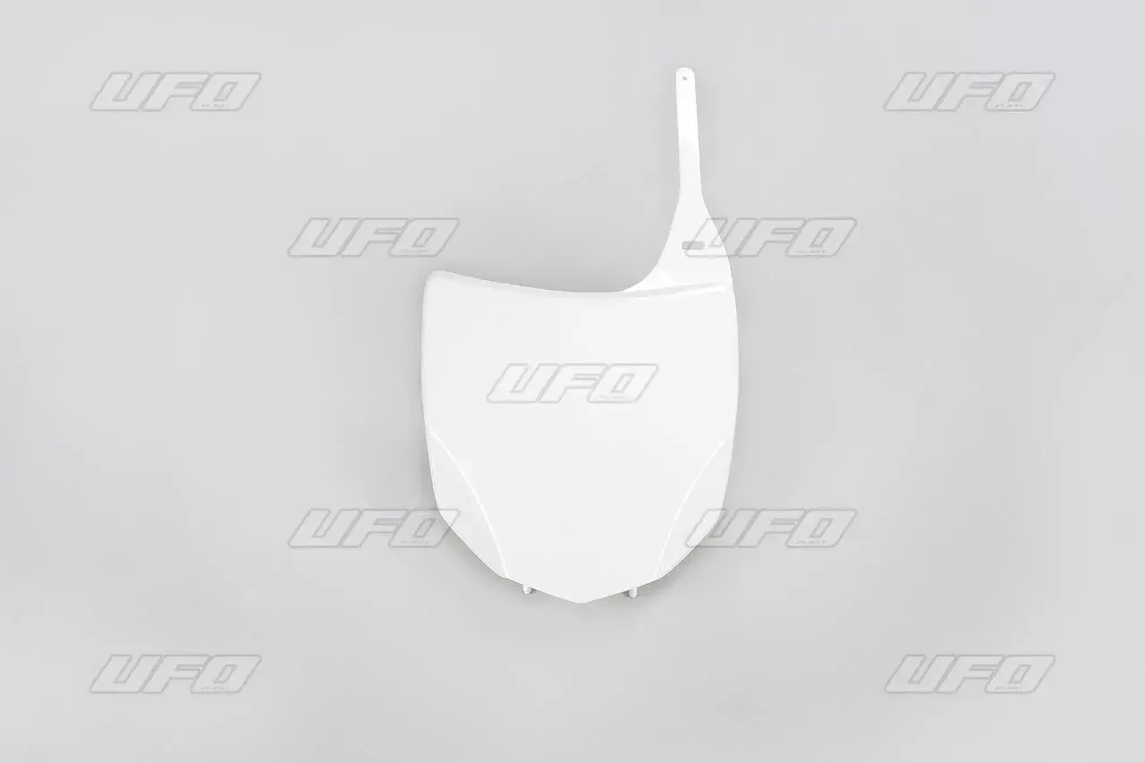 UFO Plastron KXF250 09-12 blanc