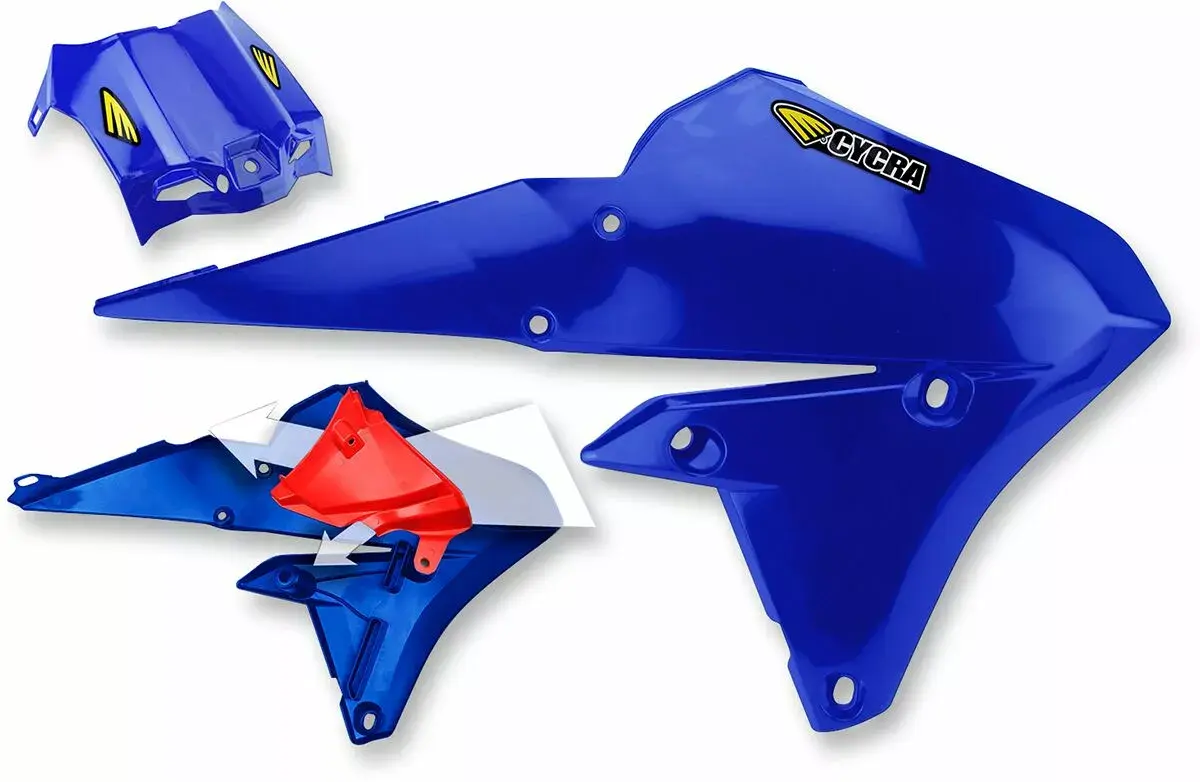 Shroud PF YFZ14-17 W/AIRBOX BL by CYCRA