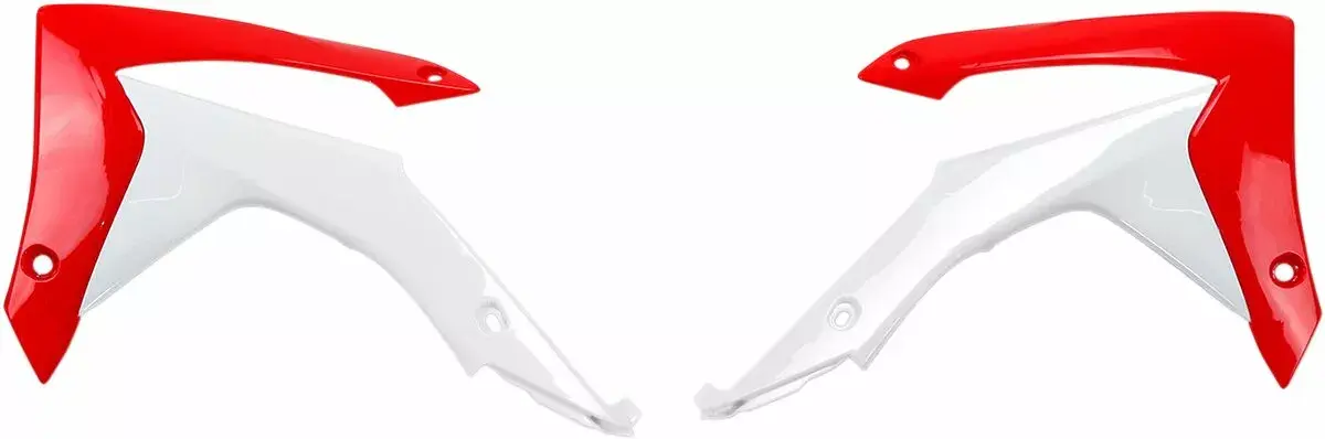 Kühler CVR CRF450 OE rot/weiß UFO