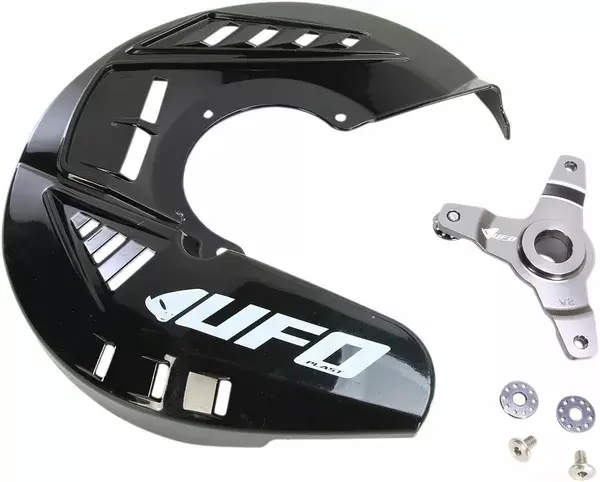 UFO فرنٹ بریک ڈسک کور کٹ Kawasaki بلیک