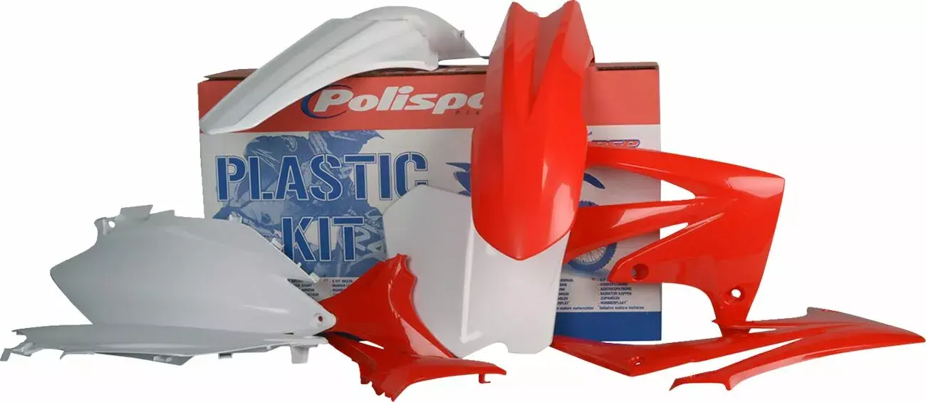Kit Complet Rouge/Blanc POLISPORT