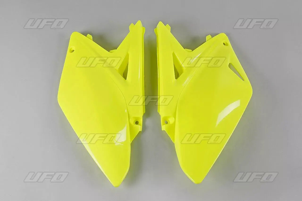 UFO Σετ πλαστικών πλευρικών πάνελ RMZ250 14-18 φθορίζον