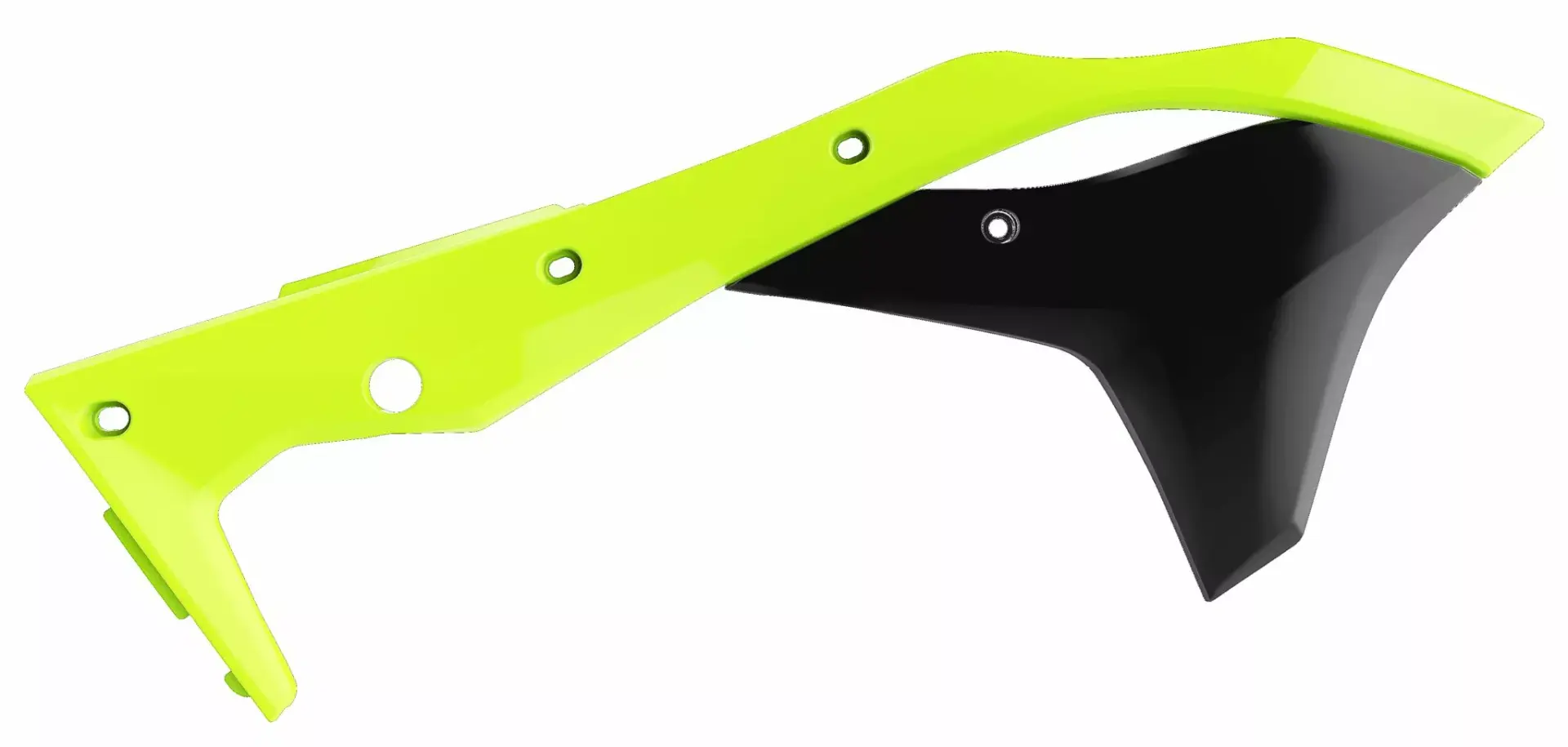 Ouïes de radiateur en plastique Polisport Kawasaki
