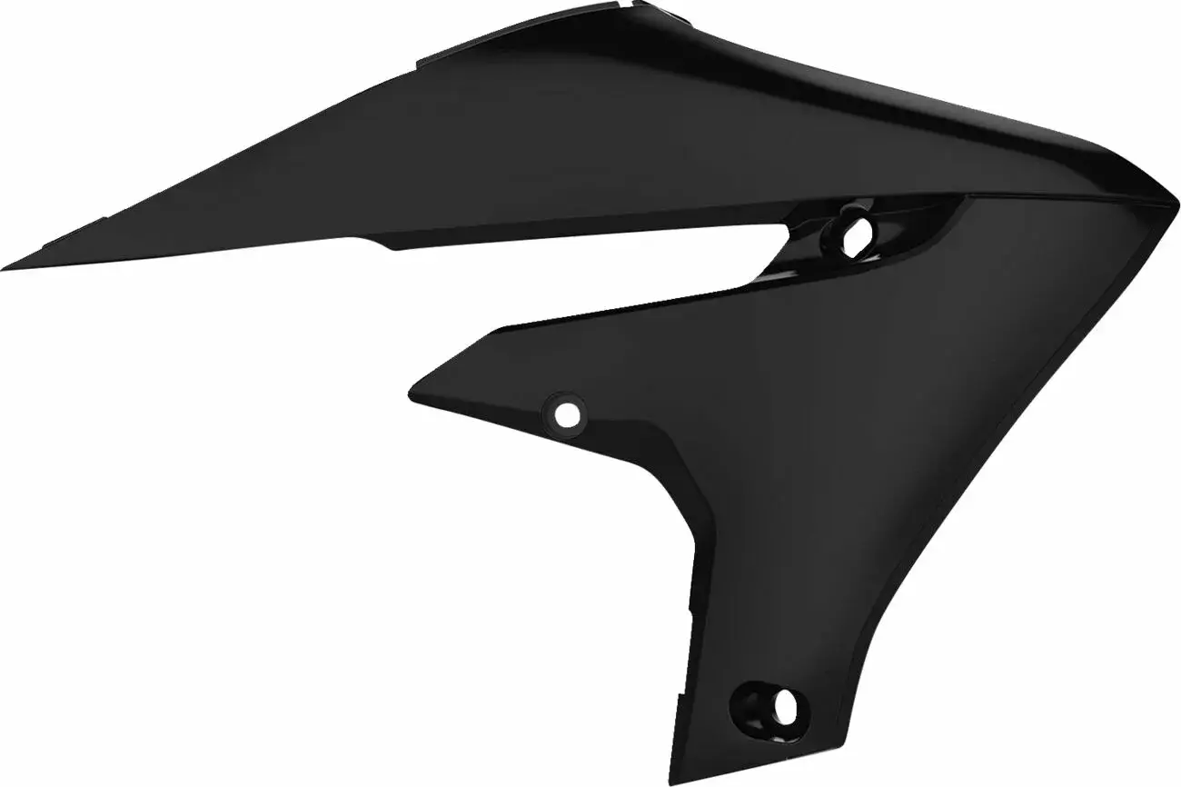 Kühlerabdeckung Polisport schwarz Kit