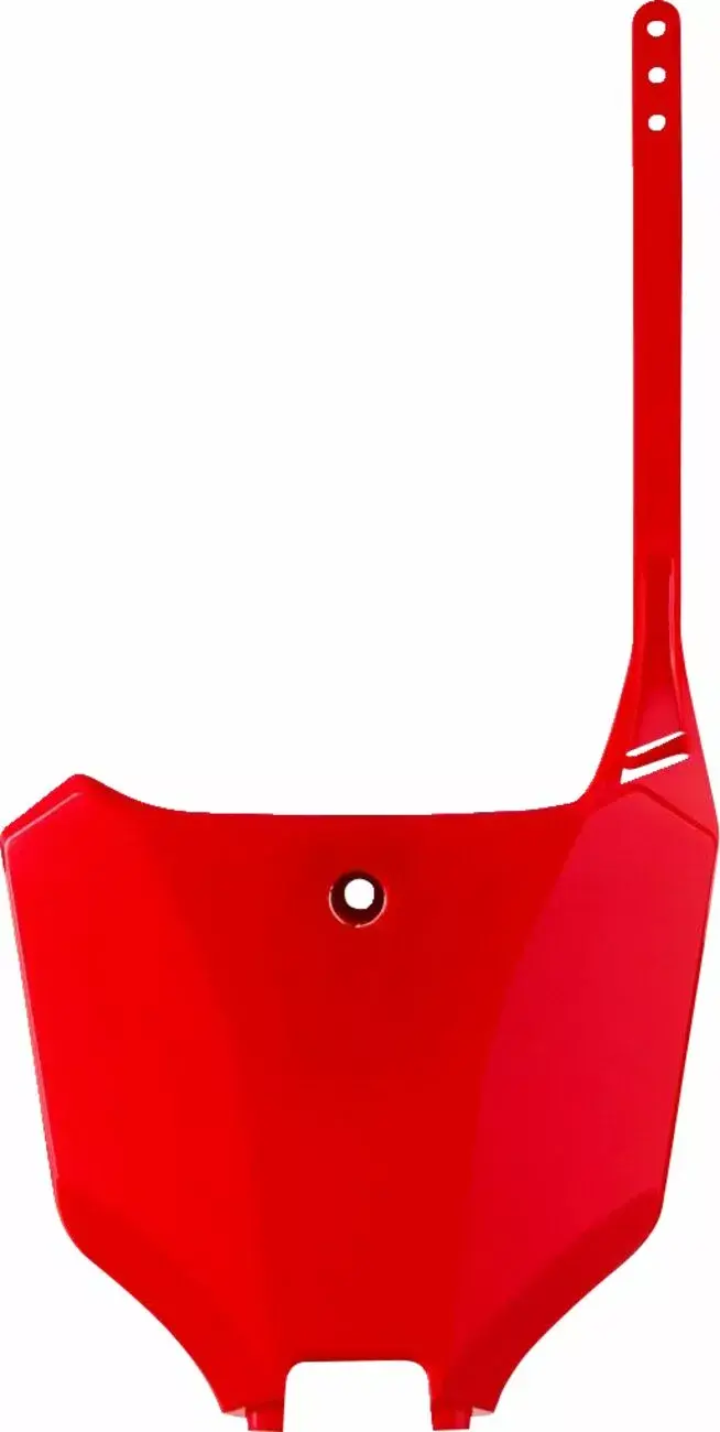 Plaque numéro-tête de fourche Polisport Honda 450 CRF-R RX 2021+ rouge