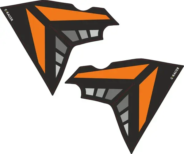 C-RACER Zijdeksel — Decoratie & stickers