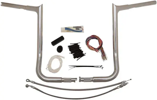 Kit guidon 1-1/4" EZ Install Pointed Top Fat Baggers Inc.