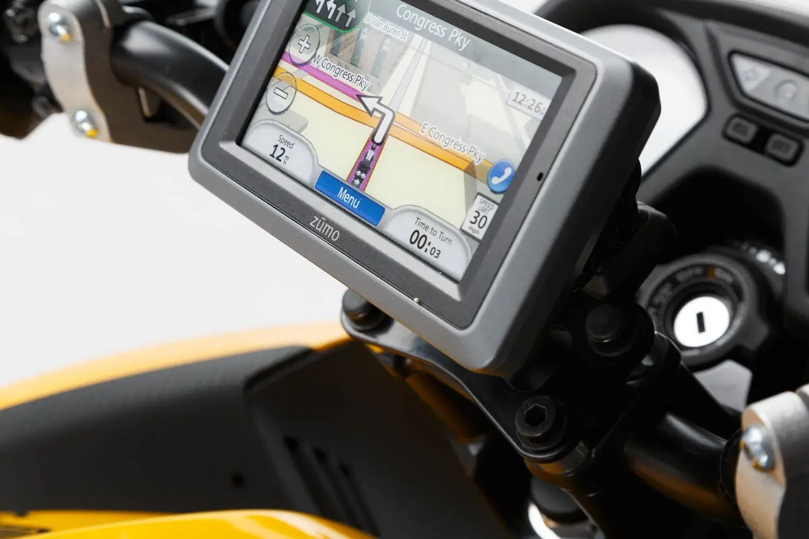 SW-MOTECH 핸들바 GPS 마운트