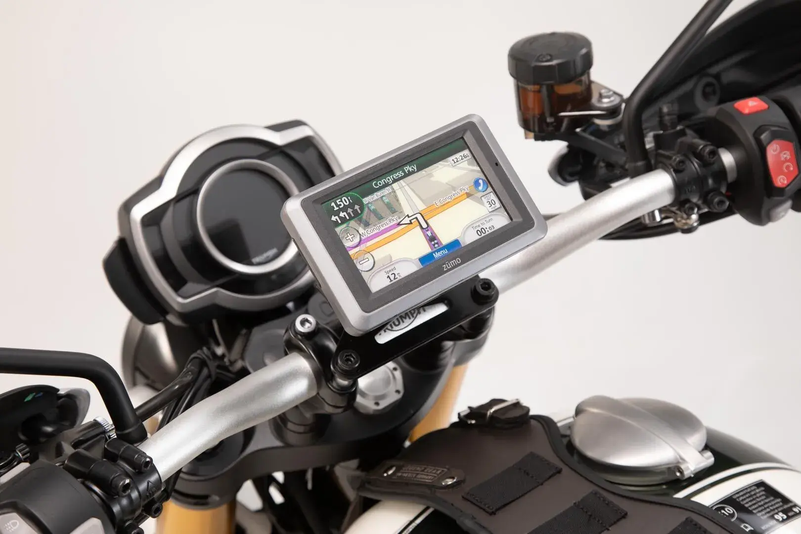 حامل جهاز الملاحة GPS SW-MOTECH للمقود