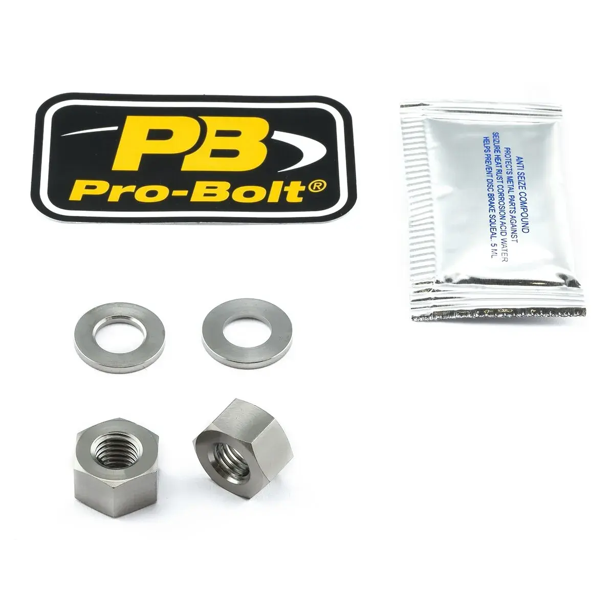 Kit de șuruburi de montaj pentru ghidon din titan PRO BOLT