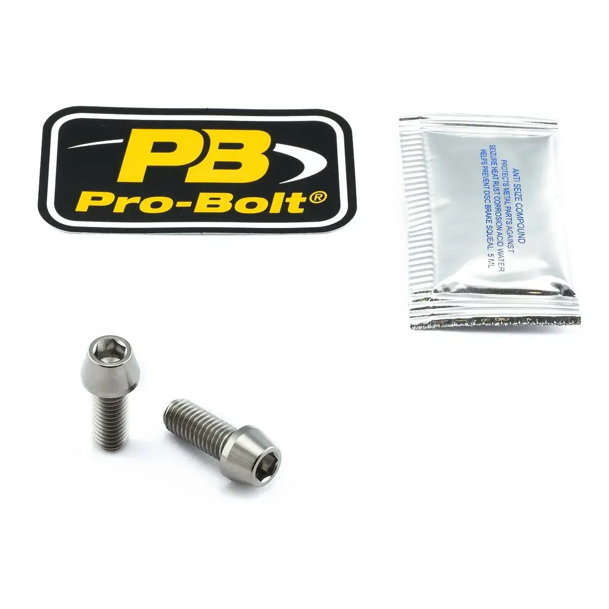 Titan-Montageschraubensatz PRO BOLT für Lenker