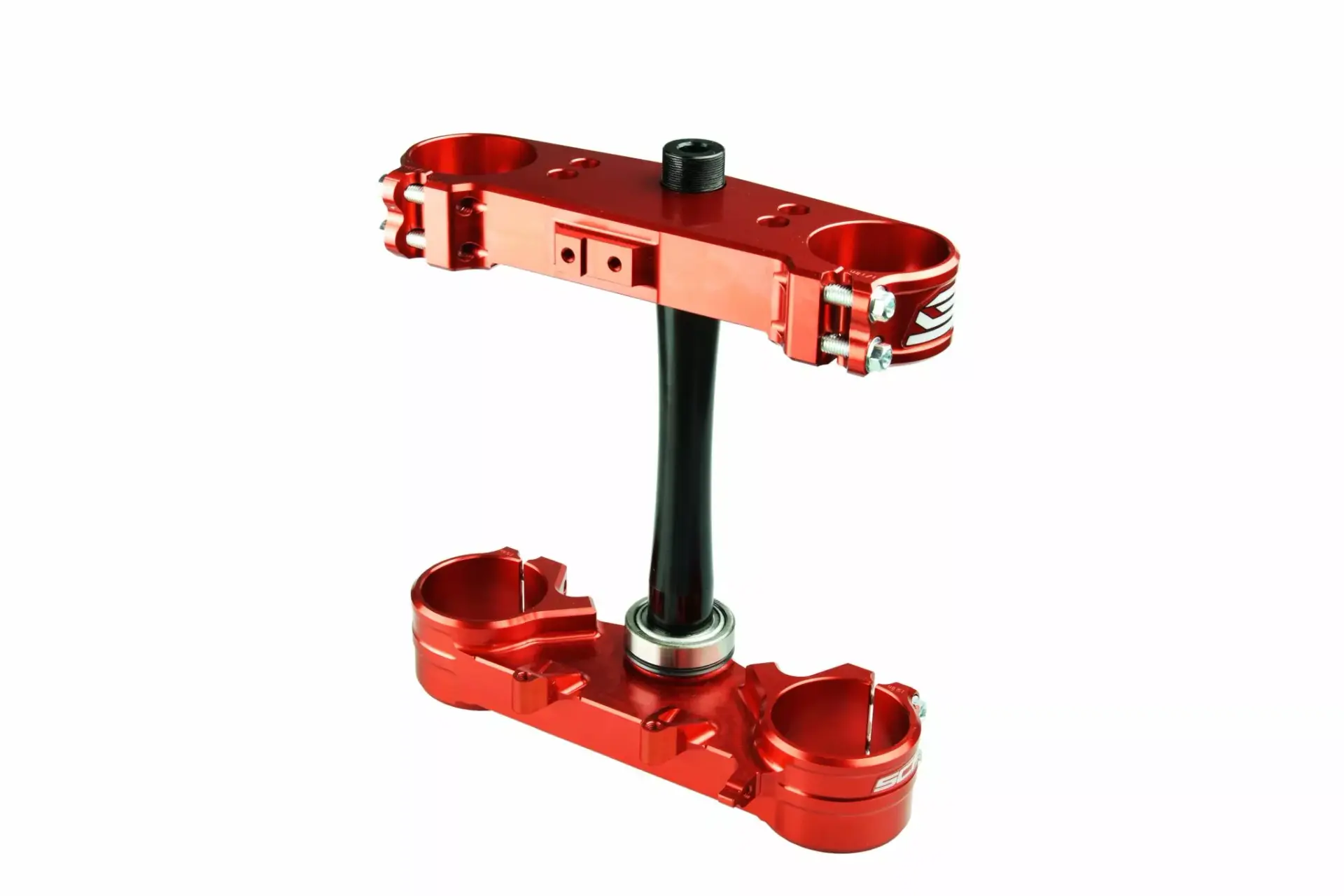 Triple clamps SCAR RACING ggas 21-23 rouge