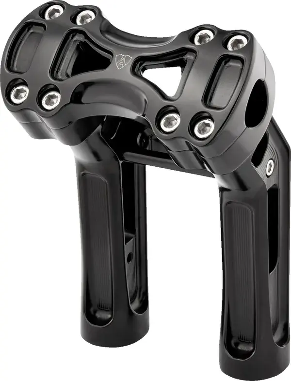 Method 7 zwart stuurverhogers kit Arlen Ness — zicht 4
