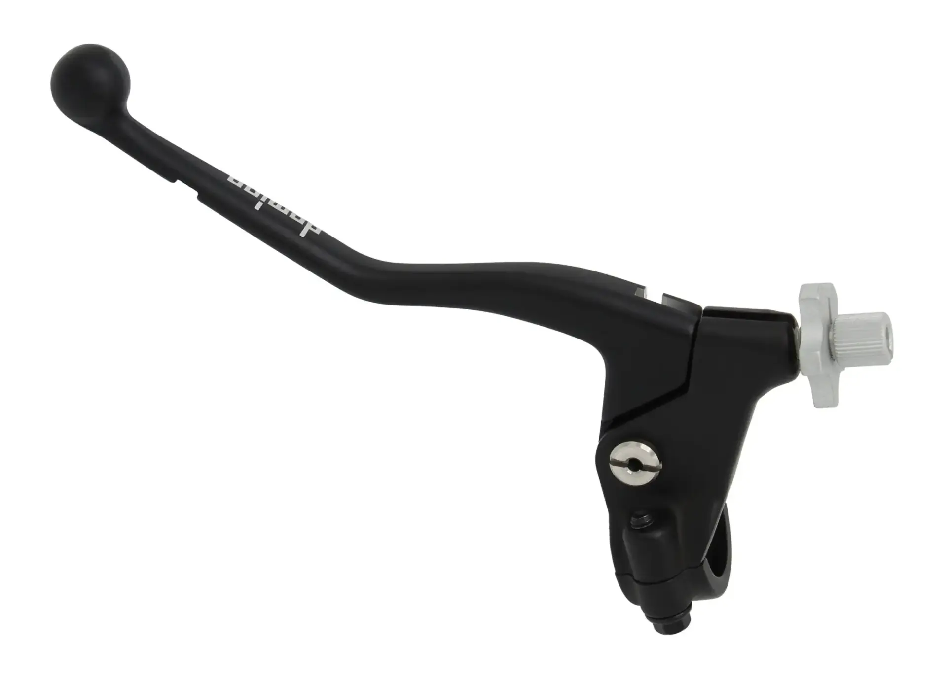 Poignée-levier d'embrayage moto Domino F.26 Speedway Racing aluminium gauche noir