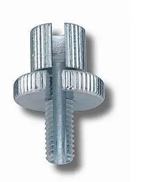 Hohlschraube Seilspanner cyclo Durchmesser M6 mit Aluminium-Rädchen Domino