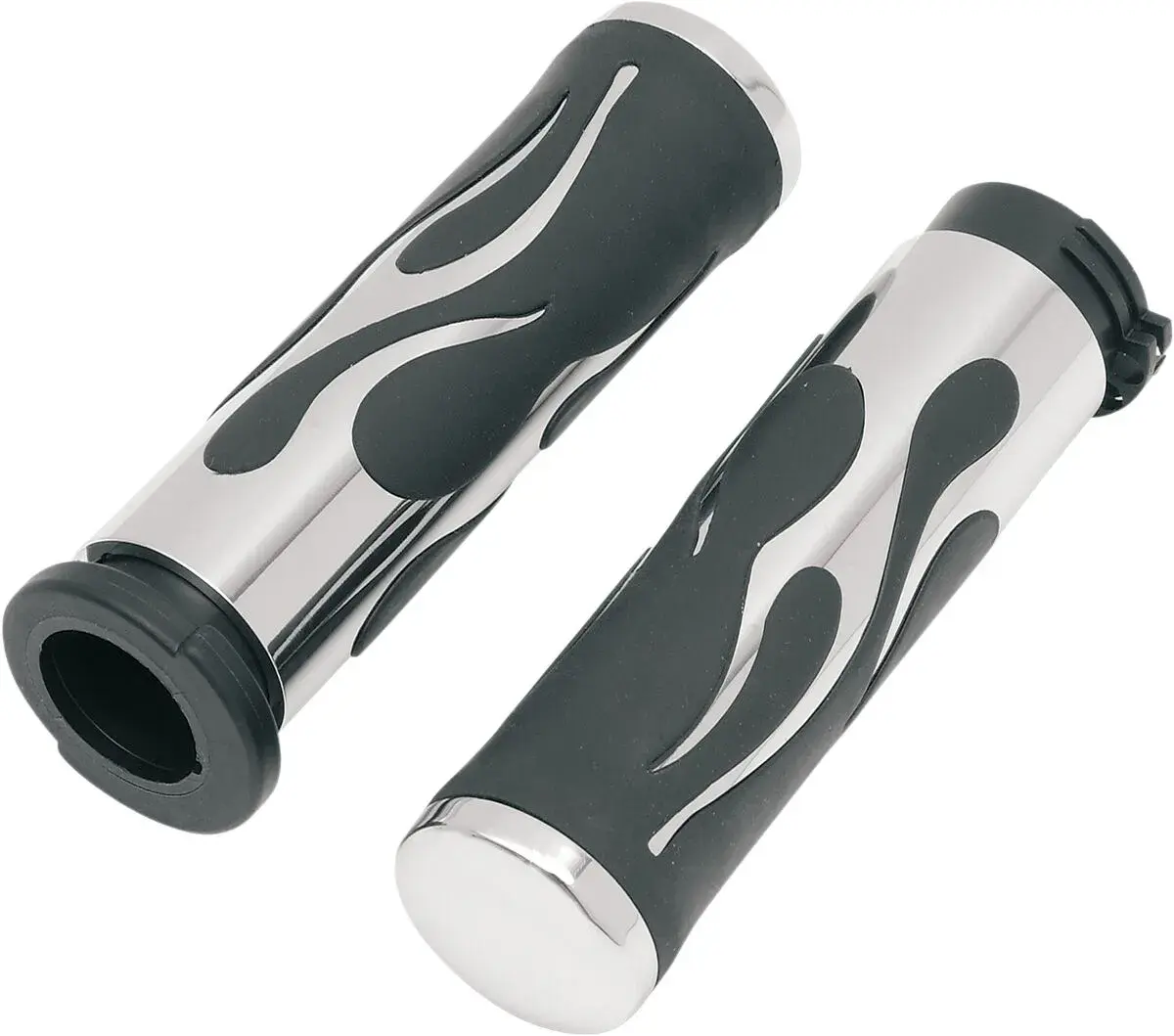 Gants Grip Flame Chrome Drag Specialties