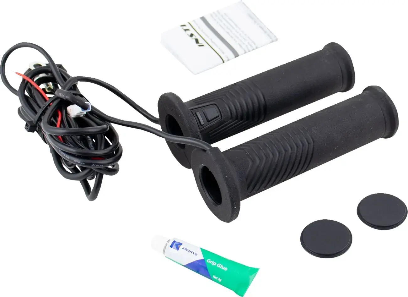 Poignée chauffante KOSO HG 17 120 mm avec interrupteur intégré