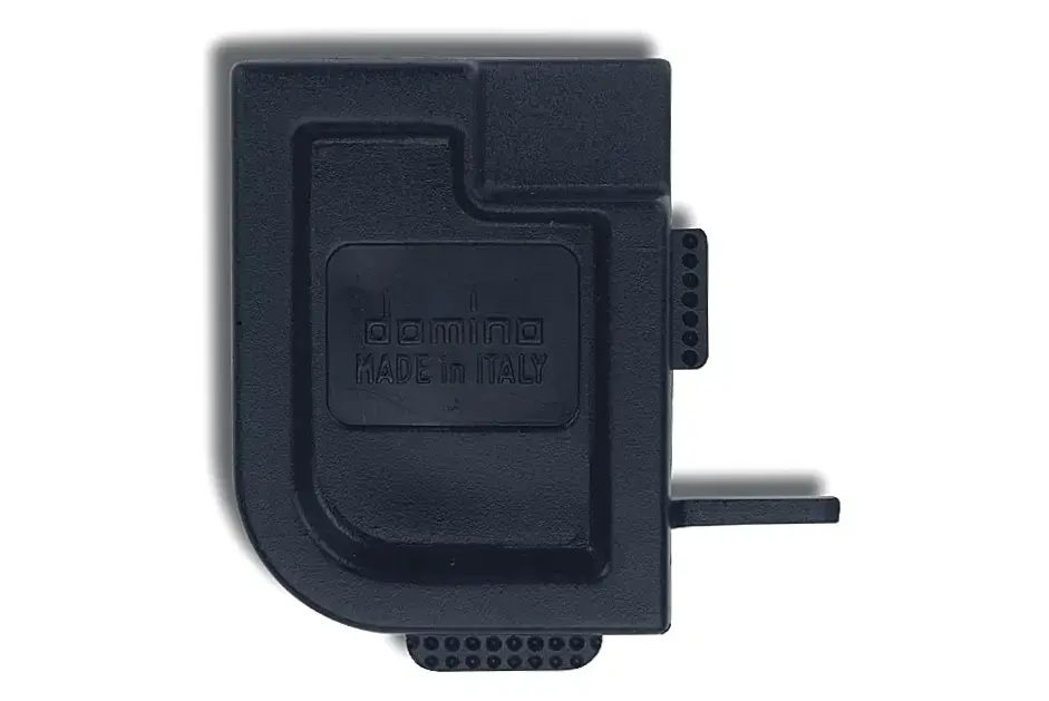 Couvercle poignée de gaz 50 à boîte Domino noir
