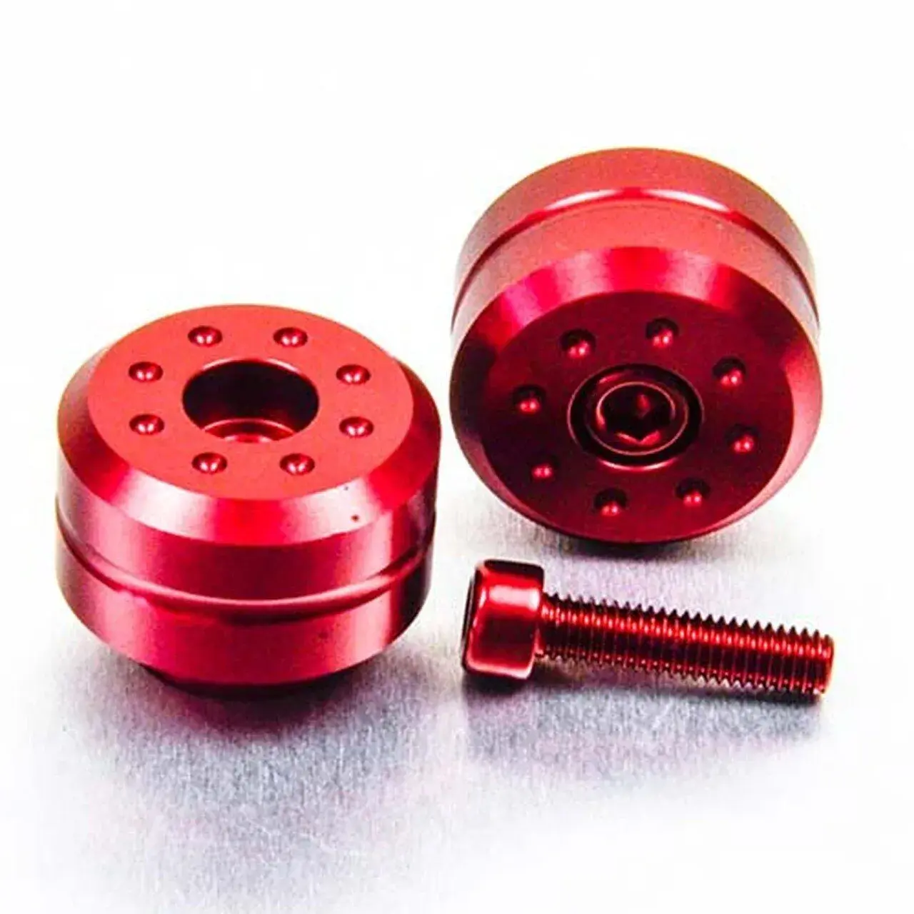 Yam 10 35MM red 바 엔드