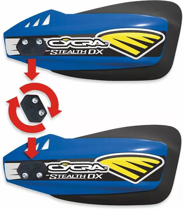 Kørehandsker Cycra Guard Hand Stealth DX blå — 2. billede