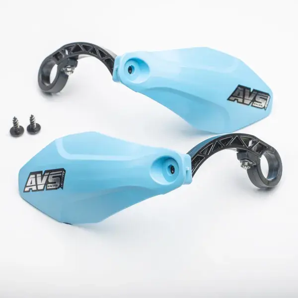 AVS Racing پلاسٹک ہینڈ گارڈز کٹ