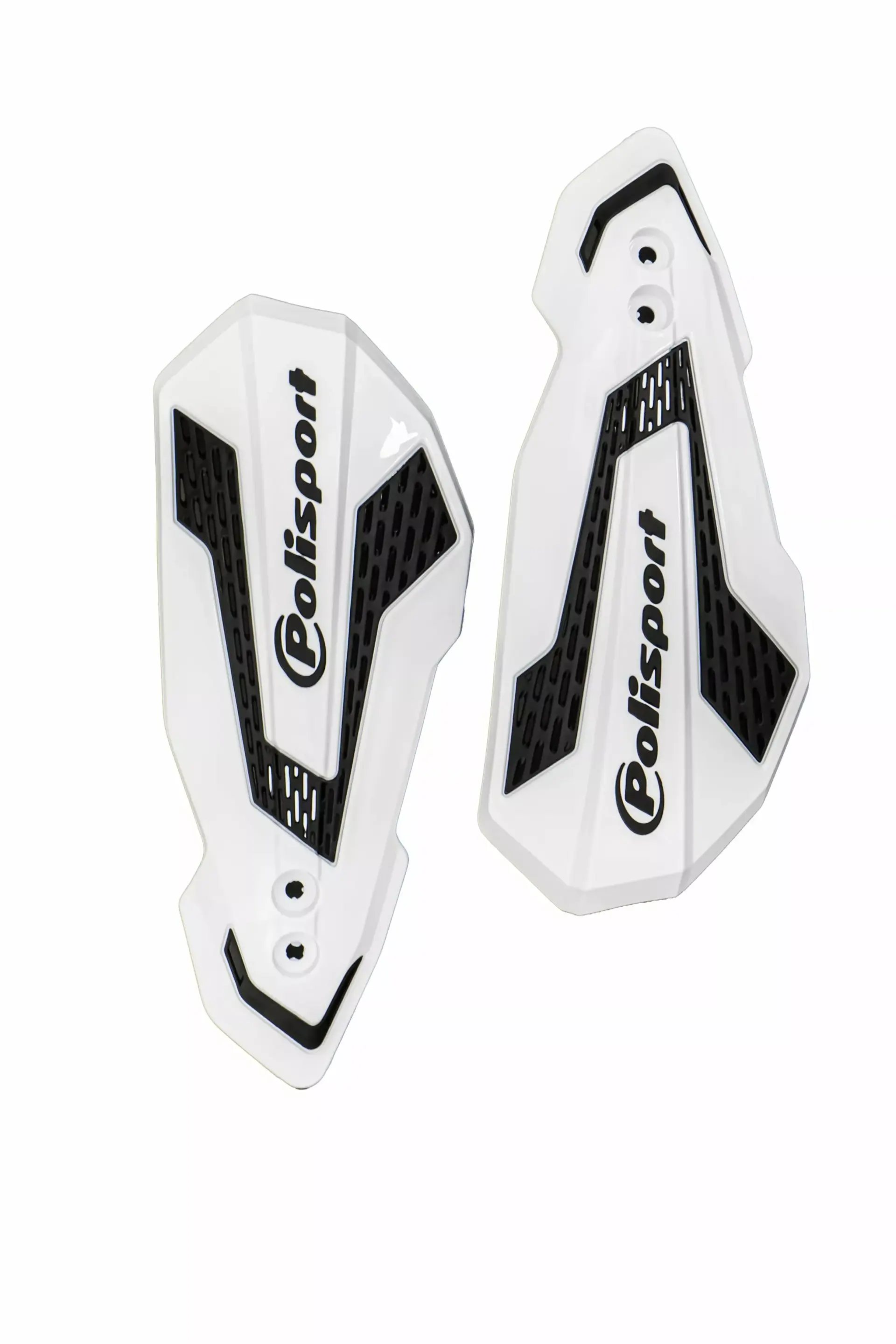Handschutz MX Flow Polisport Weiß/Schwarz (2 Montagesätze) — Ansicht 3