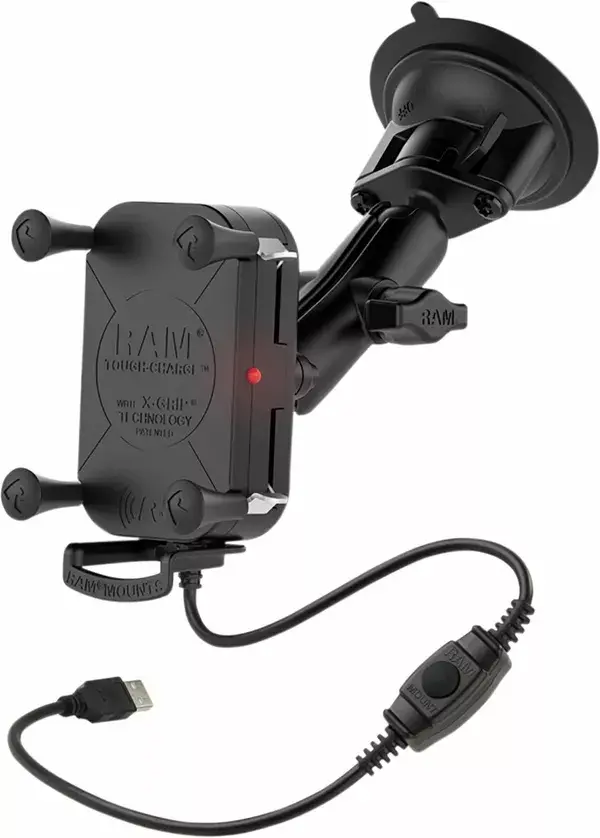 Montageset ToughCharge X-Grip Saugnapf RAM Mounts