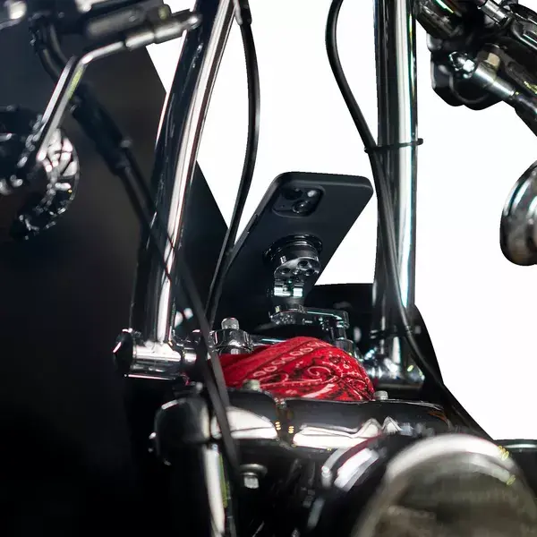 SP Moto Βάση στήριξης για κράνος τιμονιού χρωμιομένη — προβολή 4