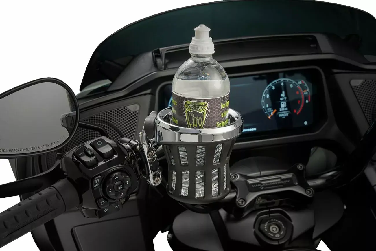 CIRO Holder Drink GEN 2 크롬 퍼포레이티드 컵홀더