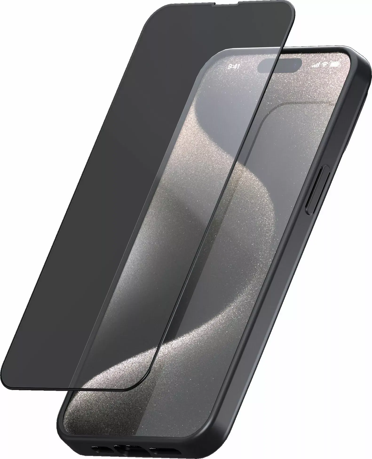 SP-Connect Miếng dán màn hình iPhone 15 Pro Max/15 Plus — góc nhìn thứ 2