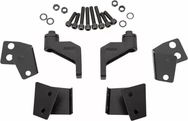 Adaptateur de rétroviseur latéral Moose Offroad Four Wheel pour arceaux Polaris Pro-Fit