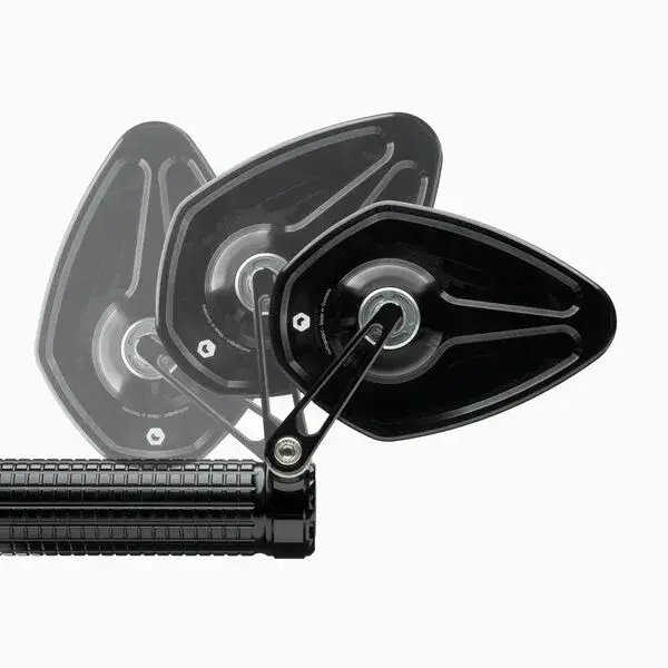 Rétroviseur embout de guidon Motogadget mo.view Sport Flip 60 mm
