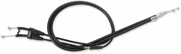 Câble d'accélérateur en vinyle noir MOOSE OFFROAD HARD-PARTS