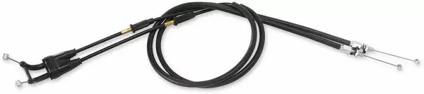 Câble d'accélérateur en vinyle noir MOOSE OFFROAD HARD-PARTS