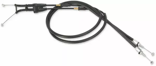 Câble d'accélérateur en vinyle noir MOOSE OFFROAD HARD-PARTS